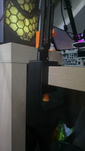 desk mount for mic boom arm