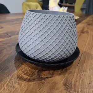 Planter whit Plate