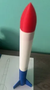 3-Part Mini Rocket