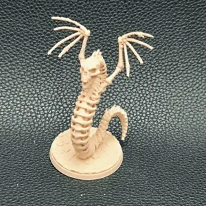 Skeletal Serpentine Dragon DnD D&D RPG TTRPG