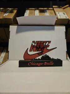 NBA - nike x chicago bulls display