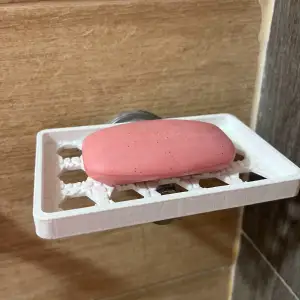 porta jabon con relieve
