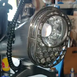 HX-Q3 e-bike frontlight rally frame version 2.0