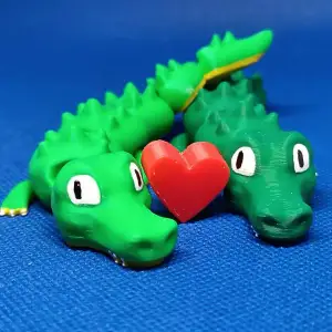 Coco, The Articulated Crocodile - Alligator Toy