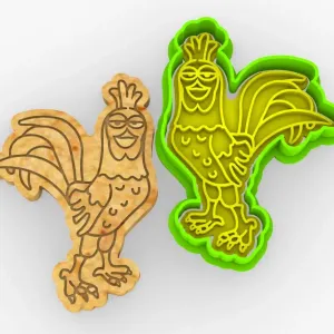 Cookie Cutter, Rooster bartolito ,Polymer Clay Cutters