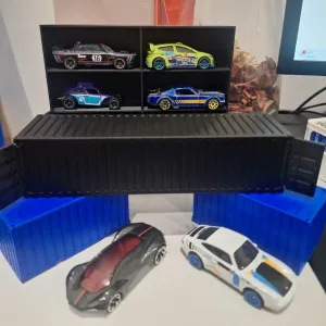 Double Shipping Container for HotWheels 1/64