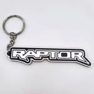 Ford Raptor logo keychain