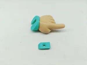 Finger key hook, coat hook
