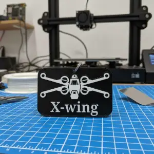 Llavero x-wing de starwars