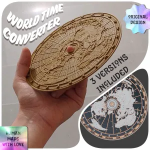 World Time Converter interactive wheels