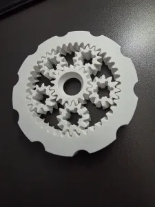Print-in-Place Herringbone Planetary Gear Fidget Spinner