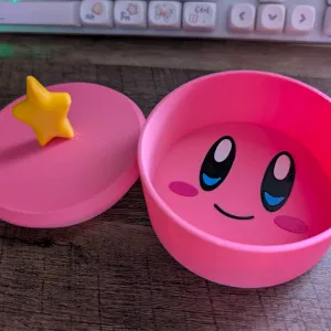 Kirby Jar with Star Lid (No AMS)