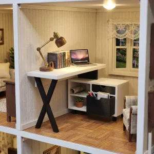 1:12 Scale Miniature Desk for Dollhouse - Furniture