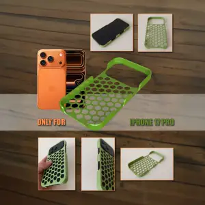 Apple iPhone 17 Pro - Cover Hexagon design