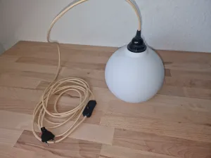 super big cool lampshade with diameter 200mm and E27 socket!