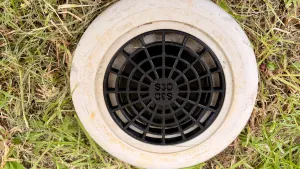 S3D Overflow relief gully drainage grate