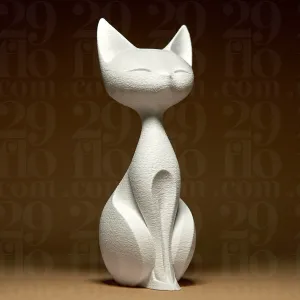 Elegant Cat Sculpture