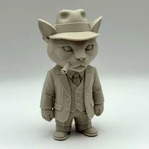 Mafioso Kitten: The Cat Boss of Your Shelf