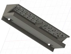 Bits storage and 1/4 extender wall stand