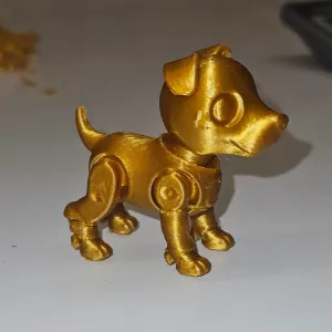 Robot Dog Figurine