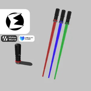 Collapsible LightSaber (Fully 3D Printable)