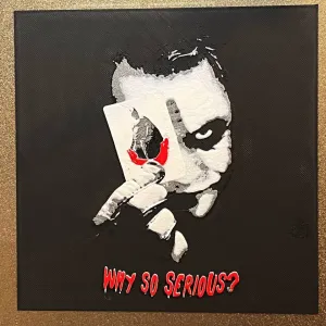 Hueforge Joker Wall Art