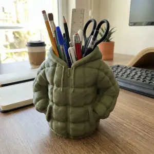 Hoodie-shaped Planter and Pencil Holder - Easy Print