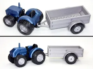 Tractor 01 with trailer Kit Card No AMS