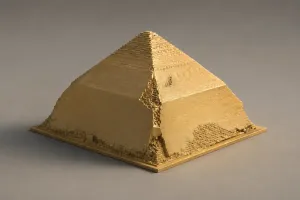 Bent ( Sneferu) Pyramid  3D Model STL, Ancient Egypt