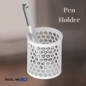 PEN HOLDER - HONEYCOMB PATTERN