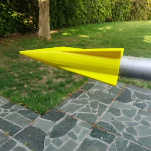 Ground anchor for drying pole