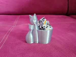 Guardian Cats Candy Holder