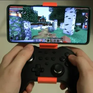 hold phone from controller