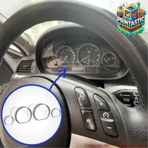 BMW E46 GAUGE RINGS – INSTRUMENT CLUSTER