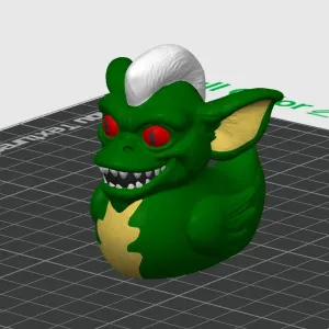 Stripe Gremlins Duck