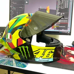 agv pista soleluna support shield