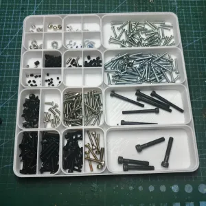 Simple partition organizer box