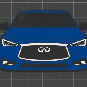 Car Keychain - Infiniti Q60