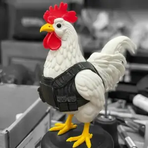 Rooster Soldier- Fully disassemblable