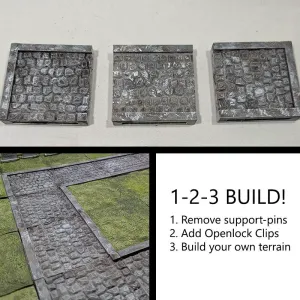 Graveyard tile - pavement