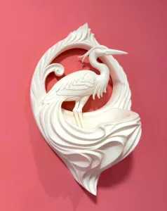Heron Wall Planter & Decor