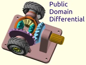 Diferencial Didáctico / Gear Differential