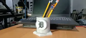 Detroit Tigers MLB Pen Holder