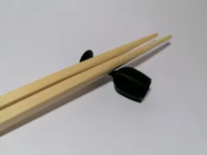 Chopstick holder wine glass