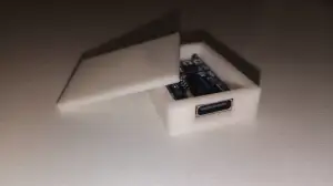 Box for battery charge control board lit-ion TP4056