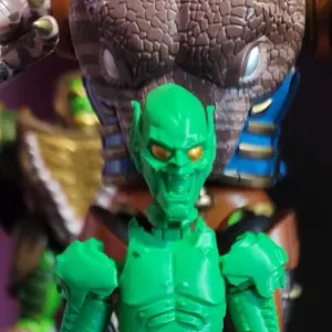 Figura dummy del duende verde