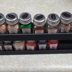 Bottled paint stand