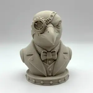 Steampunk Seagull Bust