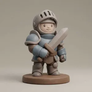 Brave Chibi Knight Defender – Noah 0x03