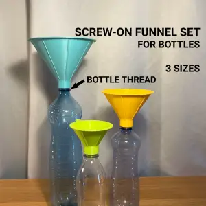 Screw-On Funnel Set for Bottles